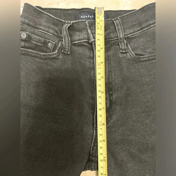 AEROPOSTALE Juniors Kids pre-teens High Rise curvy mom regular length size 000R - Picture 7 of 9